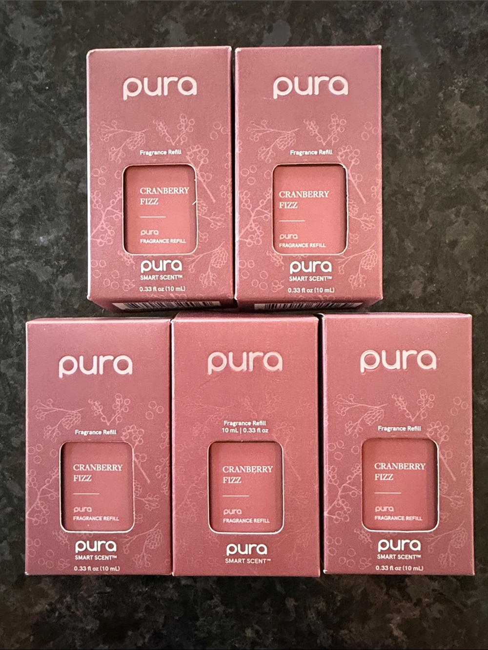 Pura Diffuser Cranberry Fizz Frangrance Refill (5 refills)